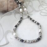 Tansie Freshwater Pearl & Gemstone necklace by Pearl Perfect Design Room